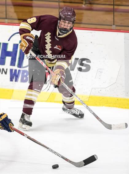 Thumbnail 3 in Bow vs Portsmouth-Newmarket (NHIAA D2 Quarterfinal) photogallery.