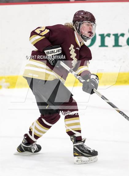 Thumbnail 3 in Bow vs Portsmouth-Newmarket (NHIAA D2 Quarterfinal) photogallery.
