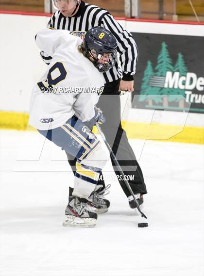 Thumbnail 3 in Bow vs Portsmouth-Newmarket (NHIAA D2 Quarterfinal) photogallery.