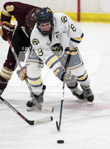 Thumbnail 2 in Bow vs Portsmouth-Newmarket (NHIAA D2 Quarterfinal) photogallery.