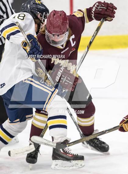 Thumbnail 1 in Bow vs Portsmouth-Newmarket (NHIAA D2 Quarterfinal) photogallery.
