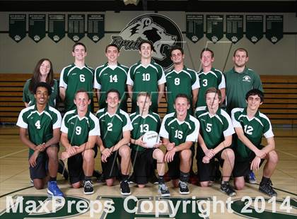Thumbnail 3 in Ponderosa Varsity Boys Volleyball Team and Individaul Photos photogallery.