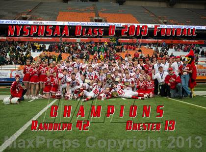 Thumbnail 1 in Chester vs. Randolph (NYSPHSAA Class D Final) photogallery.