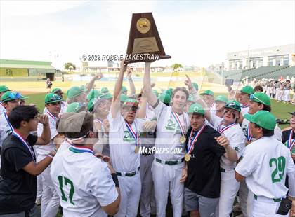 Thumbnail 2 in Southlake Carroll vs. Reagan (UIL 6A Baseball Final) photogallery.