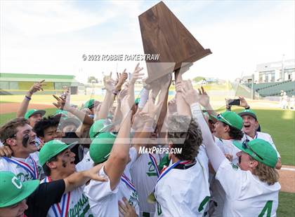 Thumbnail 1 in Southlake Carroll vs. Reagan (UIL 6A Baseball Final) photogallery.