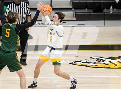 Thumbnail 3 in Gilbert Christian vs. Horizon (Saguaro Holiday Classic) photogallery.