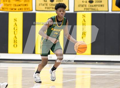 Thumbnail 3 in Gilbert Christian vs. Horizon (Saguaro Holiday Classic) photogallery.