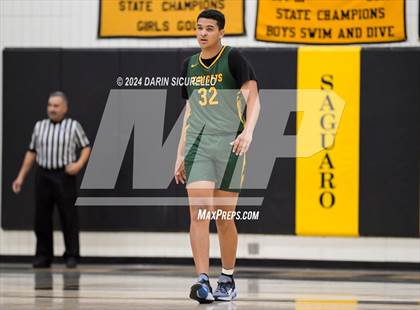 Thumbnail 2 in Gilbert Christian vs. Horizon (Saguaro Holiday Classic) photogallery.