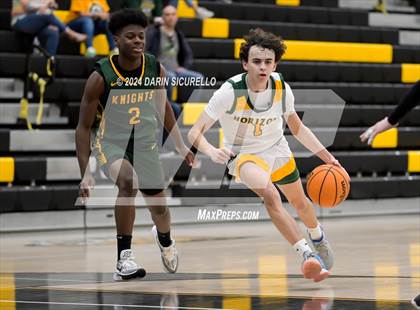 Thumbnail 2 in Gilbert Christian vs. Horizon (Saguaro Holiday Classic) photogallery.
