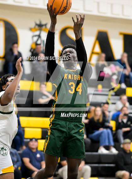 Thumbnail 3 in Gilbert Christian vs. Horizon (Saguaro Holiday Classic) photogallery.