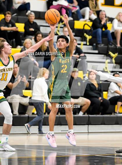 Thumbnail 1 in Gilbert Christian vs. Horizon (Saguaro Holiday Classic) photogallery.