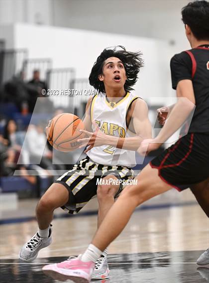 Thumbnail 2 in Capistrano Valley vs. La Serna (North OC Championships) photogallery.