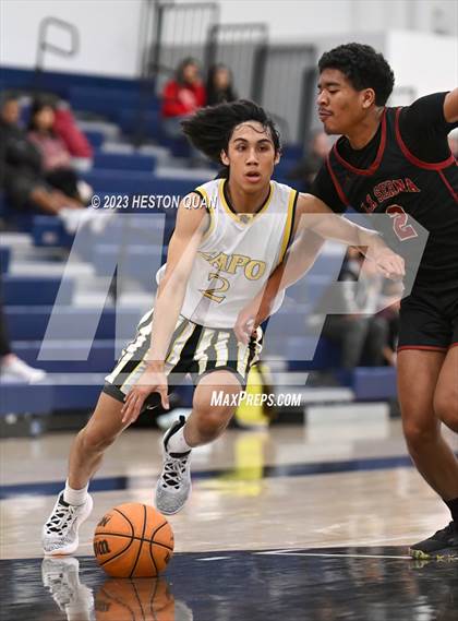 Thumbnail 1 in Capistrano Valley vs. La Serna (North OC Championships) photogallery.