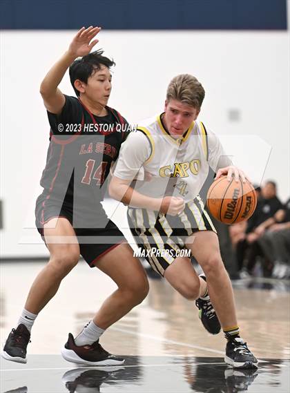 Thumbnail 2 in Capistrano Valley vs. La Serna (North OC Championships) photogallery.