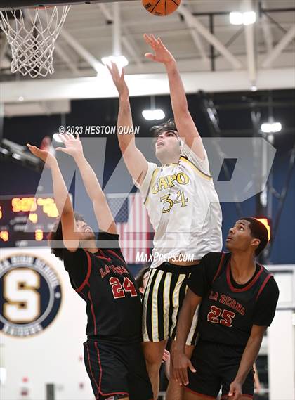 Thumbnail 3 in Capistrano Valley vs. La Serna (North OC Championships) photogallery.