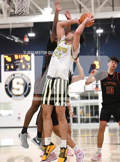Thumbnail 3 in Capistrano Valley vs. La Serna (North OC Championships) photogallery.