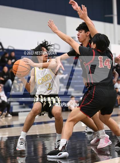 Thumbnail 3 in Capistrano Valley vs. La Serna (North OC Championships) photogallery.