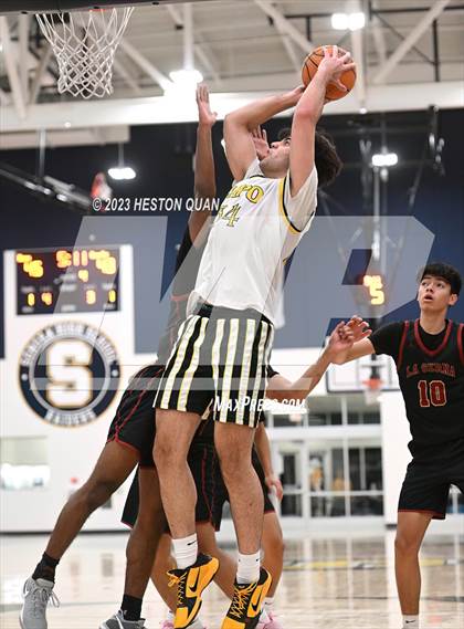 Thumbnail 1 in Capistrano Valley vs. La Serna (North OC Championships) photogallery.