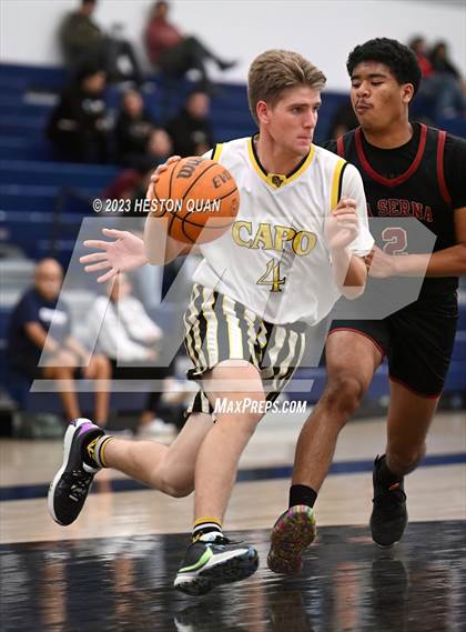 Thumbnail 2 in Capistrano Valley vs. La Serna (North OC Championships) photogallery.