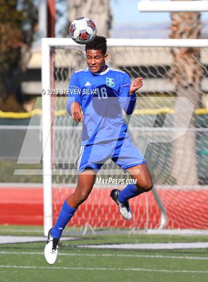 Thumbnail 3 in Eastlake vs. Salesian (25th Annual SoCal Soccer Classic) photogallery.