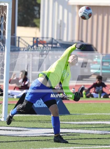 Thumbnail 1 in Eastlake vs. Salesian (25th Annual SoCal Soccer Classic) photogallery.
