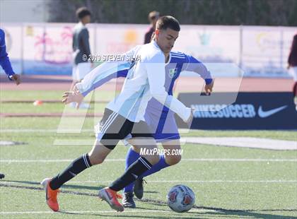 Thumbnail 1 in Eastlake vs. Salesian (25th Annual SoCal Soccer Classic) photogallery.