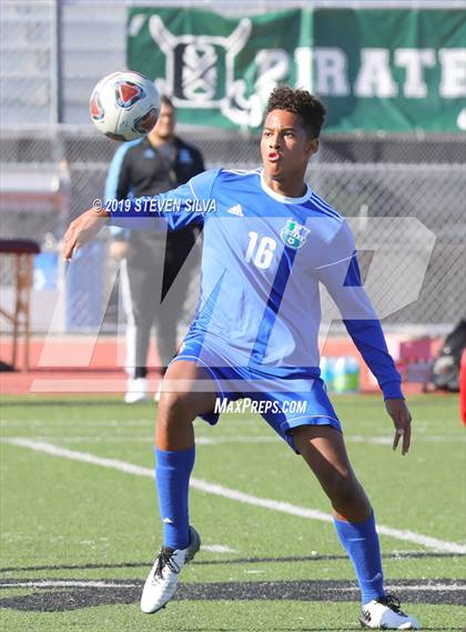 Thumbnail 3 in Eastlake vs. Salesian (25th Annual SoCal Soccer Classic) photogallery.