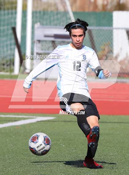 Thumbnail 3 in Eastlake vs. Salesian (25th Annual SoCal Soccer Classic) photogallery.