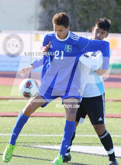 Thumbnail 3 in Eastlake vs. Salesian (25th Annual SoCal Soccer Classic) photogallery.