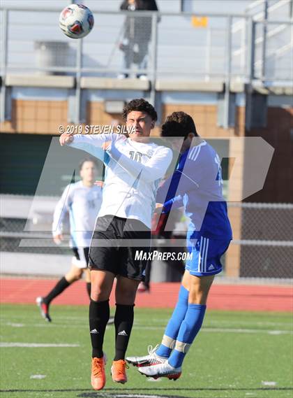 Thumbnail 1 in Eastlake vs. Salesian (25th Annual SoCal Soccer Classic) photogallery.