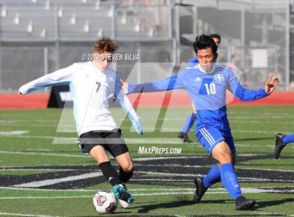 Thumbnail 3 in Eastlake vs. Salesian (25th Annual SoCal Soccer Classic) photogallery.