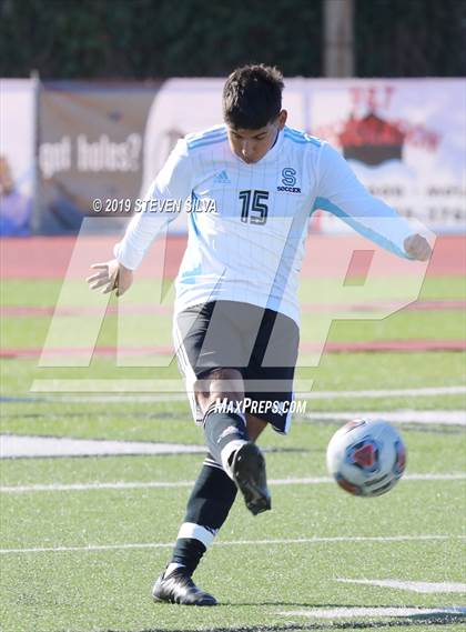 Thumbnail 1 in Eastlake vs. Salesian (25th Annual SoCal Soccer Classic) photogallery.