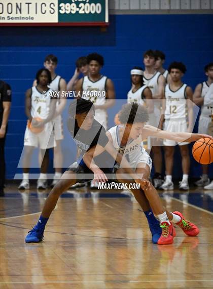 Thumbnail 2 in Gateway Charter vs North Tampa Christian Academy (Sun Bash Tampa) photogallery.