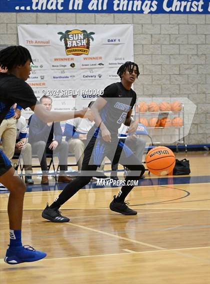 Thumbnail 2 in Gateway Charter vs North Tampa Christian Academy (Sun Bash Tampa) photogallery.