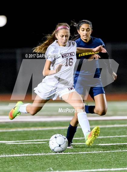Thumbnail 1 in Inderkum vs Whitney (CIF SJS D2 Playoff)  photogallery.