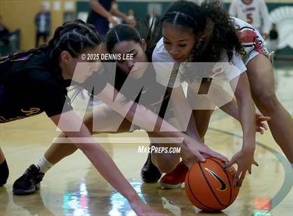 Thumbnail 1 in Archbishop Riordan vs. McClatchy (Sabrina Ionescu Showcase) photogallery.