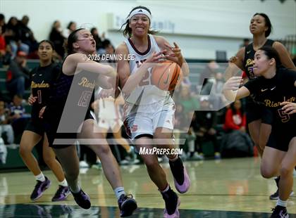 Thumbnail 2 in Archbishop Riordan vs. McClatchy (Sabrina Ionescu Showcase) photogallery.