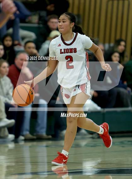 Thumbnail 2 in Archbishop Riordan vs. McClatchy (Sabrina Ionescu Showcase) photogallery.