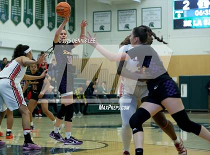 Thumbnail 3 in Archbishop Riordan vs. McClatchy (Sabrina Ionescu Showcase) photogallery.