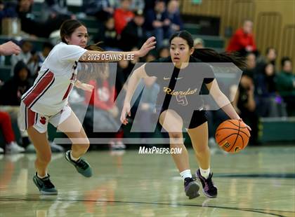 Thumbnail 2 in Archbishop Riordan vs. McClatchy (Sabrina Ionescu Showcase) photogallery.