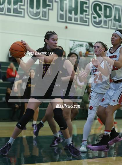Thumbnail 3 in Archbishop Riordan vs. McClatchy (Sabrina Ionescu Showcase) photogallery.
