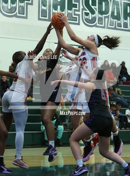 Thumbnail 1 in Archbishop Riordan vs. McClatchy (Sabrina Ionescu Showcase) photogallery.