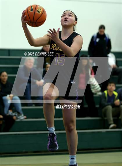 Thumbnail 1 in Archbishop Riordan vs. McClatchy (Sabrina Ionescu Showcase) photogallery.