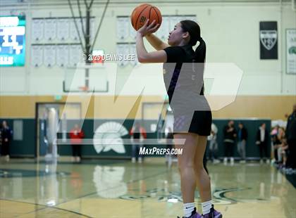 Thumbnail 2 in Archbishop Riordan vs. McClatchy (Sabrina Ionescu Showcase) photogallery.