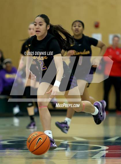 Thumbnail 2 in Archbishop Riordan vs. McClatchy (Sabrina Ionescu Showcase) photogallery.