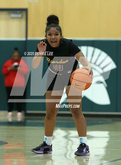 Thumbnail 1 in Archbishop Riordan vs. McClatchy (Sabrina Ionescu Showcase) photogallery.