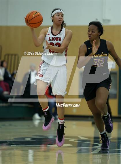 Thumbnail 3 in Archbishop Riordan vs. McClatchy (Sabrina Ionescu Showcase) photogallery.