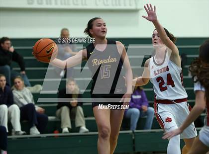 Thumbnail 2 in Archbishop Riordan vs. McClatchy (Sabrina Ionescu Showcase) photogallery.