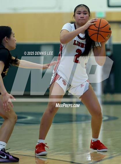 Thumbnail 1 in Archbishop Riordan vs. McClatchy (Sabrina Ionescu Showcase) photogallery.