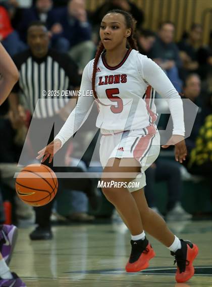 Thumbnail 2 in Archbishop Riordan vs. McClatchy (Sabrina Ionescu Showcase) photogallery.